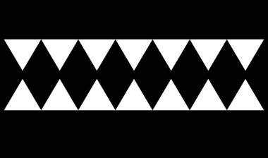 Yatay bölücüler, ayırıcılar vektör çizimi