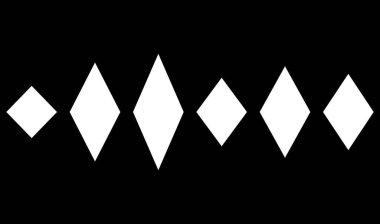 Yatay bölücüler, ayırıcılar vektör çizimi