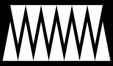 Yatay bölücüler, ayırıcılar vektör çizimi