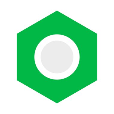 Genel geometrik simge ve sembol. Stock vektör illüstrasyonu, klip- art grafikleri