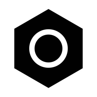 Genel geometrik simge ve sembol. Stock vektör illüstrasyonu, klip- art grafikleri