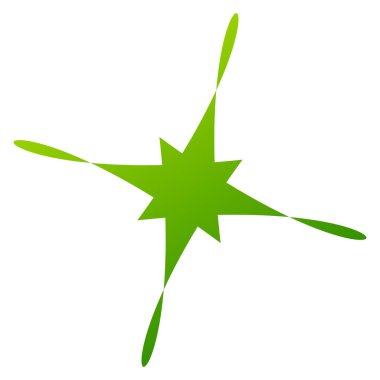 Soyut rastgele geometrik şekil. Figüratif olmayan, figüratif olmayan sanatsal çizimler