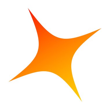 Soyut rastgele geometrik şekil. Figüratif olmayan, figüratif olmayan sanatsal çizimler