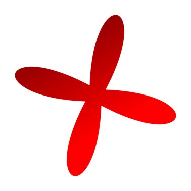 Soyut rastgele geometrik şekil. Figüratif olmayan, figüratif olmayan sanatsal çizimler