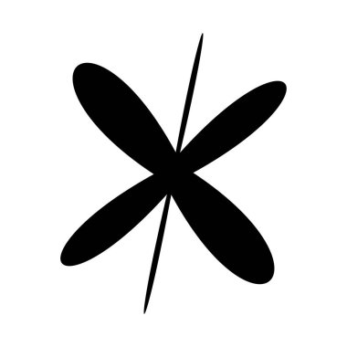 Soyut rastgele geometrik şekil. Figüratif olmayan, figüratif olmayan sanatsal çizimler