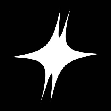 Soyut rastgele geometrik şekil. Figüratif olmayan, figüratif olmayan sanatsal çizimler