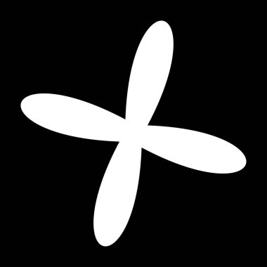 Soyut rastgele geometrik şekil. Figüratif olmayan, figüratif olmayan sanatsal çizimler