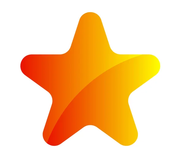 Star Shape Star Icon Element Vector Illustration — Stock Vector