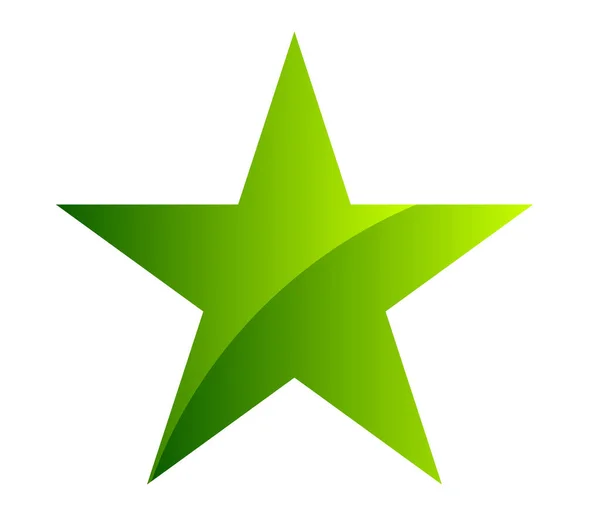 Forma Estrela Ilustração Vetorial Elemento Ícone Estrela —  Vetores de Stock