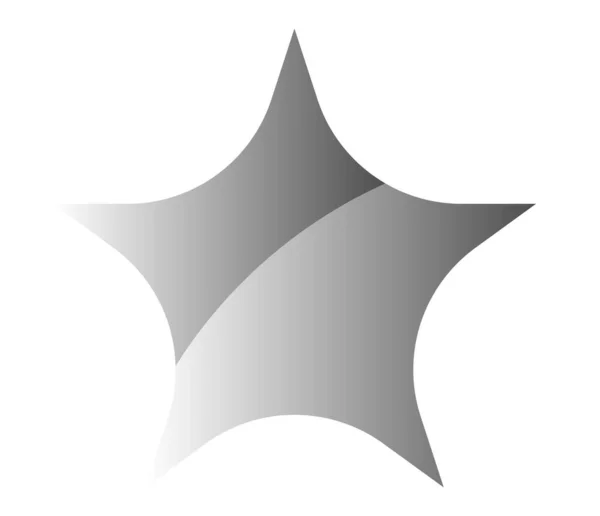 Tvar Hvězdy Vektorová Ilustrace Prvku Hvězdy — Stockový vektor