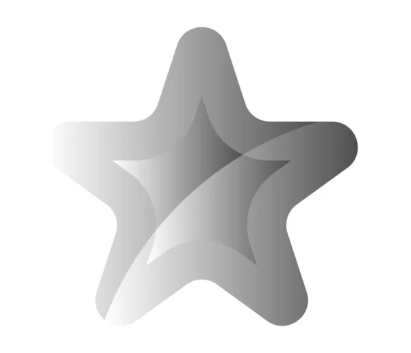 Tvar Hvězdy Vektorová Ilustrace Prvku Hvězdy — Stockový vektor