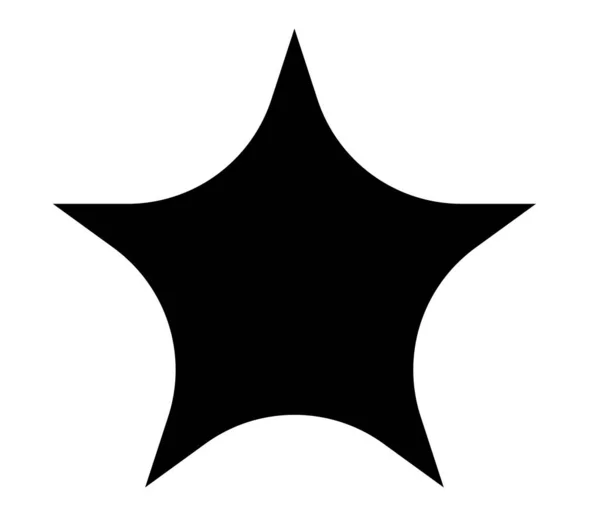 Star Shape Star Icon Element Vector Illustration — Stock Vector