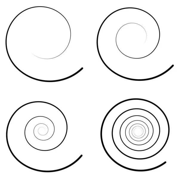 Abstrakt Radiell Geometrisk Vektor Designelement Icke Figurativ Cirkulär Dekoration Element — Stock vektor