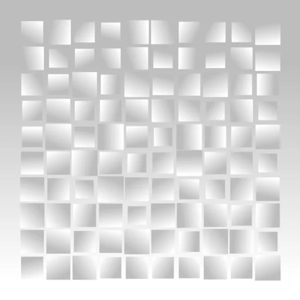 チェックされたタイル 正方形のシームレスな背景とパターン — ストックベクタ