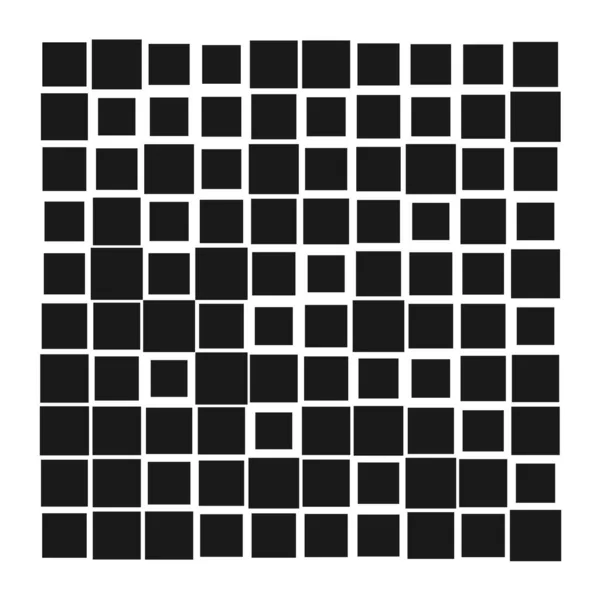 Checkered Tiles Squares Seamless Background Pattern — 스톡 벡터