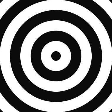 Eşmerkezli radyal daireler, halka tasarım ögesi simgesi