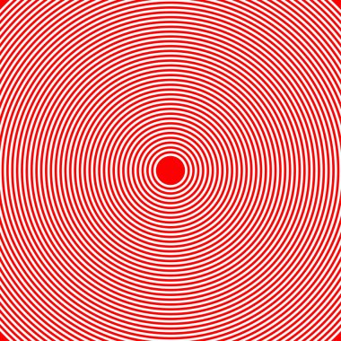 Eşmerkezli radyal daireler, halka tasarım ögesi simgesi