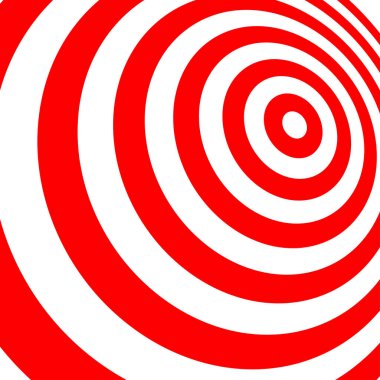 Eşmerkezli radyal daireler, halka tasarım ögesi simgesi