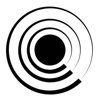 Soyut geometrik sembol, ikon vektör grafikleri, illüstrasyon. Stock vektör illüstrasyonu, klip- art grafikleri