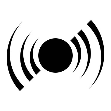 Soyut geometrik sembol, ikon vektör grafikleri, illüstrasyon. Stock vektör illüstrasyonu, klip- art grafikleri