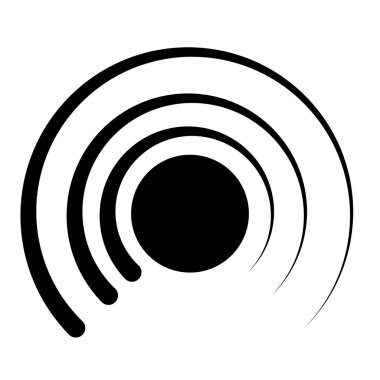 Soyut geometrik sembol, ikon vektör grafikleri, illüstrasyon. Stock vektör illüstrasyonu, klip- art grafikleri