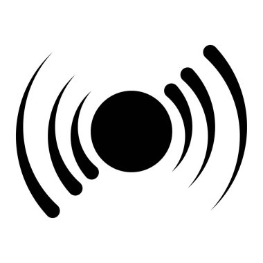 Soyut geometrik sembol, ikon vektör grafikleri, illüstrasyon. Stock vektör illüstrasyonu, klip- art grafikleri