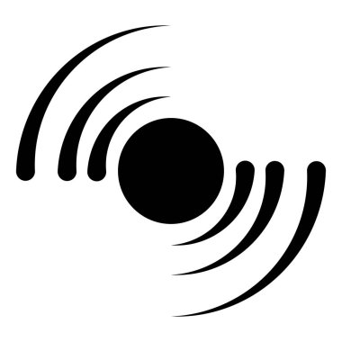 Soyut geometrik sembol, ikon vektör grafikleri, illüstrasyon. Stock vektör illüstrasyonu, klip- art grafikleri