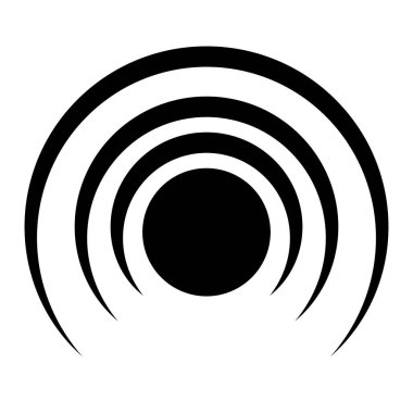 Soyut geometrik sembol, ikon vektör grafikleri, illüstrasyon. Stock vektör illüstrasyonu, klip- art grafikleri