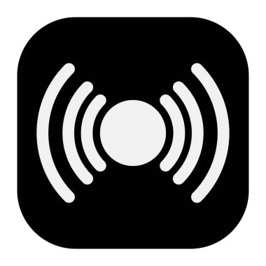 Soyut geometrik sembol, ikon vektör grafikleri, illüstrasyon. Stock vektör illüstrasyonu, klip- art grafikleri