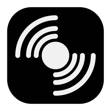 Soyut geometrik sembol, ikon vektör grafikleri, illüstrasyon. Stock vektör illüstrasyonu, klip- art grafikleri