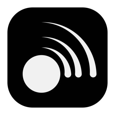 Soyut geometrik sembol, ikon vektör grafikleri, illüstrasyon. Stock vektör illüstrasyonu, klip- art grafikleri