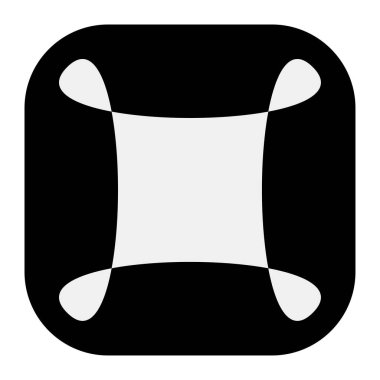 Soyut geometrik sembol, ikon vektör grafikleri, illüstrasyon. Stock vektör illüstrasyonu, klip- art grafikleri