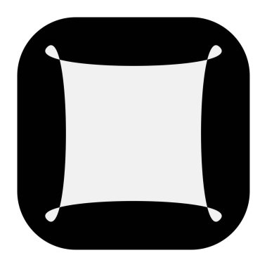 Soyut geometrik sembol, ikon vektör grafikleri, illüstrasyon. Stock vektör illüstrasyonu, klip- art grafikleri