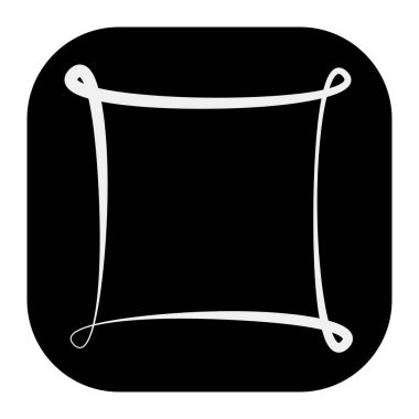 Soyut geometrik sembol, ikon vektör grafikleri, illüstrasyon. Stock vektör illüstrasyonu, klip- art grafikleri