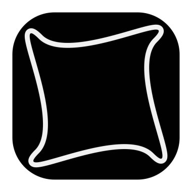 Soyut geometrik sembol, ikon vektör grafikleri, illüstrasyon. Stock vektör illüstrasyonu, klip- art grafikleri