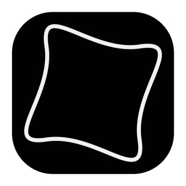 Soyut geometrik sembol, ikon vektör grafikleri, illüstrasyon. Stock vektör illüstrasyonu, klip- art grafikleri