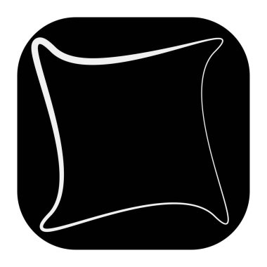 Soyut geometrik sembol, ikon vektör grafikleri, illüstrasyon. Stock vektör illüstrasyonu, klip- art grafikleri