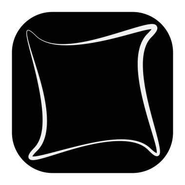 Soyut geometrik sembol, ikon vektör grafikleri, illüstrasyon. Stock vektör illüstrasyonu, klip- art grafikleri