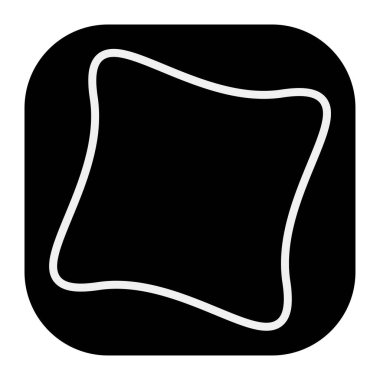 Soyut geometrik sembol, ikon vektör grafikleri, illüstrasyon. Stock vektör illüstrasyonu, klip- art grafikleri