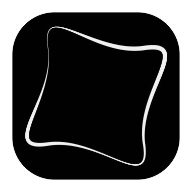 Soyut geometrik sembol, ikon vektör grafikleri, illüstrasyon. Stock vektör illüstrasyonu, klip- art grafikleri