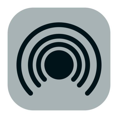 Soyut geometrik sembol, ikon vektör grafikleri, illüstrasyon. Stock vektör illüstrasyonu, klip- art grafikleri