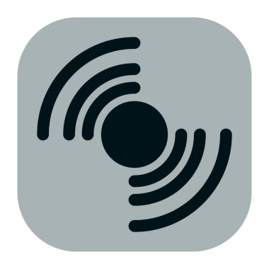 Soyut geometrik sembol, ikon vektör grafikleri, illüstrasyon. Stock vektör illüstrasyonu, klip- art grafikleri