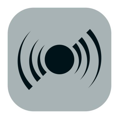 Soyut geometrik sembol, ikon vektör grafikleri, illüstrasyon. Stock vektör illüstrasyonu, klip- art grafikleri