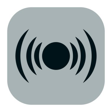 Soyut geometrik sembol, ikon vektör grafikleri, illüstrasyon. Stock vektör illüstrasyonu, klip- art grafikleri