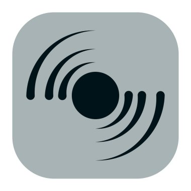 Soyut geometrik sembol, ikon vektör grafikleri, illüstrasyon. Stock vektör illüstrasyonu, klip- art grafikleri