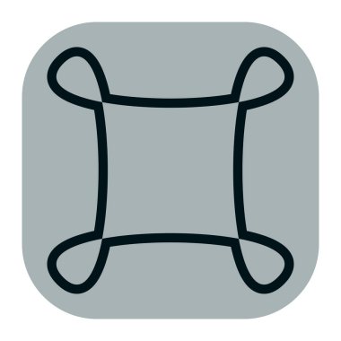 Soyut geometrik sembol, ikon vektör grafikleri, illüstrasyon. Stock vektör illüstrasyonu, klip- art grafikleri