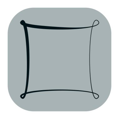 Soyut geometrik sembol, ikon vektör grafikleri, illüstrasyon. Stock vektör illüstrasyonu, klip- art grafikleri