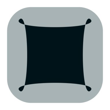 Soyut geometrik sembol, ikon vektör grafikleri, illüstrasyon. Stock vektör illüstrasyonu, klip- art grafikleri