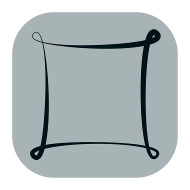 Soyut geometrik sembol, ikon vektör grafikleri, illüstrasyon. Stock vektör illüstrasyonu, klip- art grafikleri