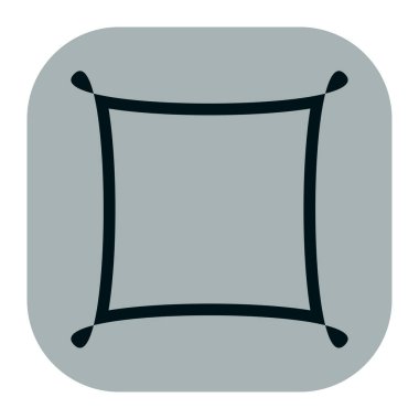 Soyut geometrik sembol, ikon vektör grafikleri, illüstrasyon. Stock vektör illüstrasyonu, klip- art grafikleri